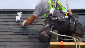roof repair worker